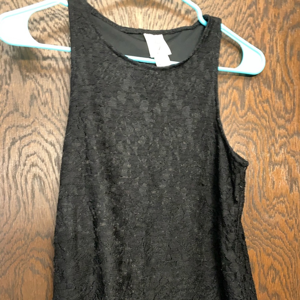 Lace tank top